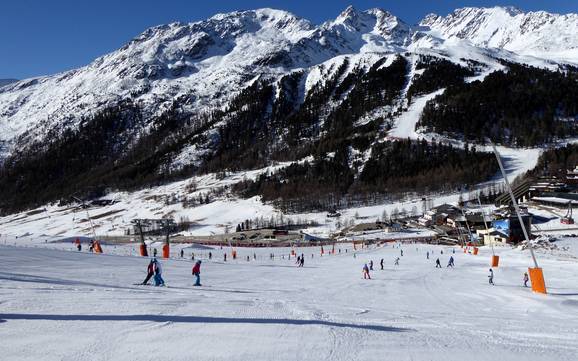 Skigebieden voor beginners in het Schnalstal – Beginners Schnalstaler Gletscher (Schnalstal-gletsjer)