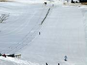 Oefengebied bij de sleepliften