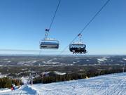 L1 Söderåsen Express - 6-persoons hogesnelheidsstoeltjeslift (koppelbaar) met kap en stoelverwarming