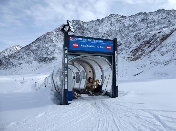 Gletscherband (Förderband Rettenbachgletscher)