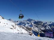 Padon II - 4-persoons hogesnelheidsstoeltjeslift (koppelbaar) met kap