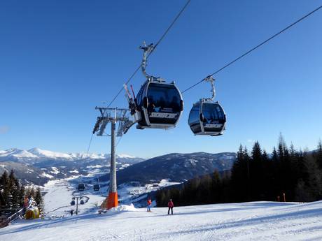 Spittal an der Drau: beste skiliften – Liften Katschberg
