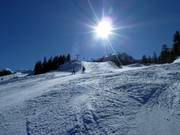 Moeilijke Trogkofelafdaling