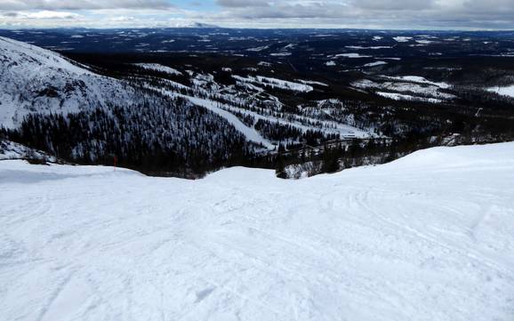 Skigebieden voor gevorderden en off-piste skiërs Härjedalen – Gevorderden, off-piste skiërs Vemdalsskalet