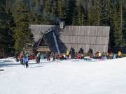 Skihut bij de tweezitsstoeltjeslift Goryczokowa