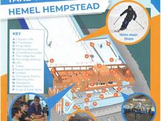 Pistekaart The Snow Centre – Hemel Hempstead