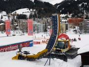 Het pistevoertuig voor de Monster-Pipe