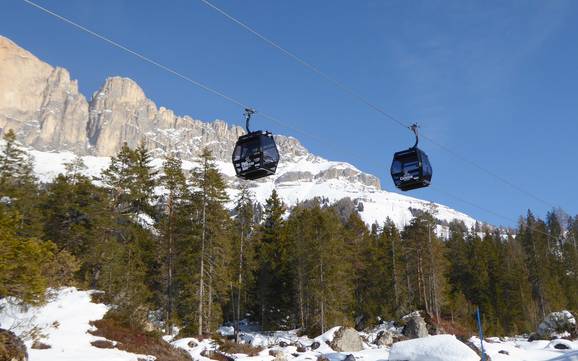 Beste skigebied in het Val di Fassa (Fassatal) – Beoordeling Carezza