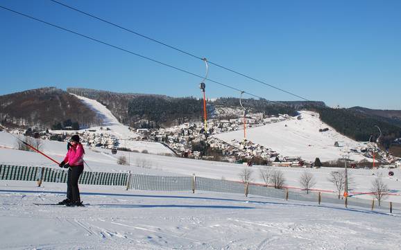 Grootste skigebied in Hessen – skigebied Willingen – Ettelsberg