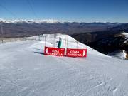 Pistebewegwijzering in Masella