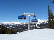 Madison 8 - 8-persoons hogesnelheidsstoeltjeslift (koppelbaar) met kap en stoelverwarming