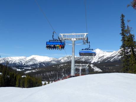 Western United States: beste skiliften – Liften Big Sky Resort