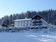 Alpenpasthof Fernblick met een uniek panorama