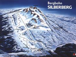 Pistekaart Silberberg – Bodenmais