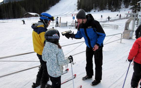 Kananaskis Range: vriendelijkheid van de skigebieden – Vriendelijkheid Nakiska