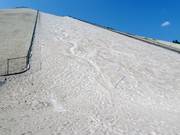 De afdaling op de Monte Kaolino