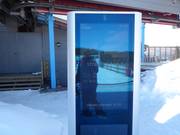 Digitale displays met actuele bedrijfsinformatie