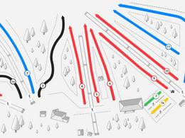 Skigebieden bij Yakhroma (Я́хрома)