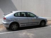 Het bedrijfsvoertuig van de voormalige Skihalla