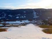 Uitzicht vanaf het bergstation richting Terenten