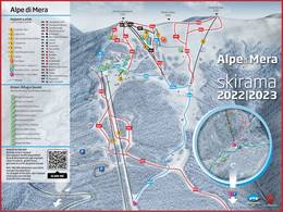 Pistekaart Alpe di Mera – Scopello