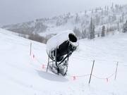 Sneeuwkanonnen in Snowbasin
