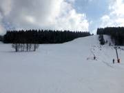 Hoofdafdaling bij de Schwarzenbachlift