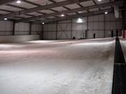 Beginnerspiste met transportband