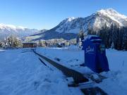 Transportband van de skischool in Sonnleitn