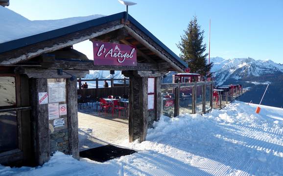Hutten, Bergrestaurants  Monte Bianco (Mont Blanc) – Bergrestaurants, hutten Espace San Bernardo – La Rosière/La Thuile