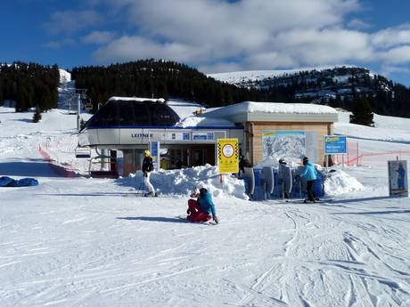 Alpe Cimbra: beste skiliften – Liften Folgaria/Fiorentini