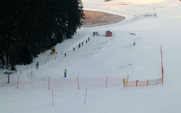 Snowparken westelijke Ertsgebergte – Snowpark Schöneck (Skiwelt)