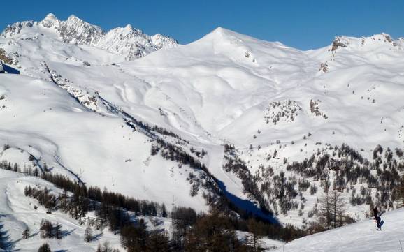 Pisteaanbod Vallée de la Guisane – Pisteaanbod Serre Chevalier – Briançon/Chantemerle/Villeneuve-la-Salle/Le Monêtier-les-Bains