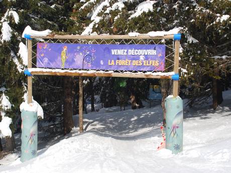 Familieskigebieden Bonneville – Gezinnen en kinderen Espace Diamant – Les Saisies/Notre-Dame-de-Bellecombe/Praz sur Arly/Flumet/Crest-Voland