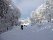 Makkelijke verbindingspiste naar de Große Almberg-stoeltjeslift
