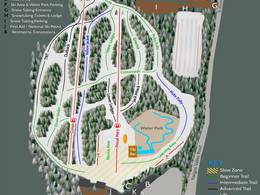 Pistekaart Yawgoo Valley