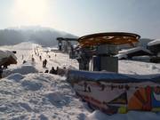 Hochleitenlift - Sleeplift met T-beugel/Ankerlift