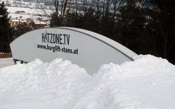 Snowparken Silberregion Karwendel – Snowpark Burglift – Stans