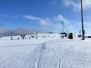 Zeer eenvoudige piste in het topgebied