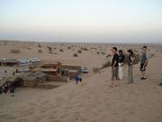 Uitzicht vanaf de zandduin