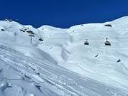 Freeridegebied bij Treis Palas