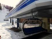 Grafenberg Express 2 - 6-persoons hogesnelheidsstoeltjeslift (koppelbaar) met kap en stoelverwarming