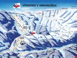 Skigebied Aldrov – Vítkovice (Witkowitz)