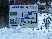 Informatie over de gratis parkeerplaatsen