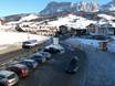 Sellaronda: bereikbaarheid van en parkeermogelijkheden bij de skigebieden – Bereikbaarheid, parkeren Alta Badia