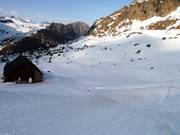 Kleine boardercross bij de Clos Giraud lift