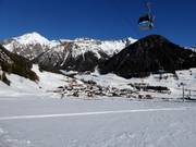 Uitzicht op Kals am Großglockner