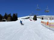 Piste bij de stoeltjeslift Steinermandl