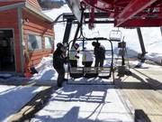 Het vriendelijke personeel helpt altijd bij het instappen.