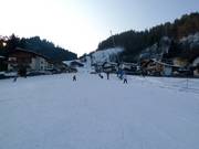 Onderste deel van de hoofdafdaling